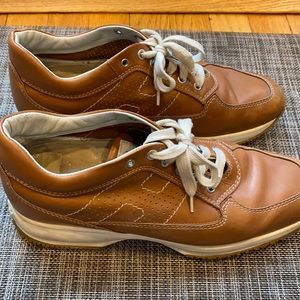 Tan Hogan women’s sneakers size 10.5